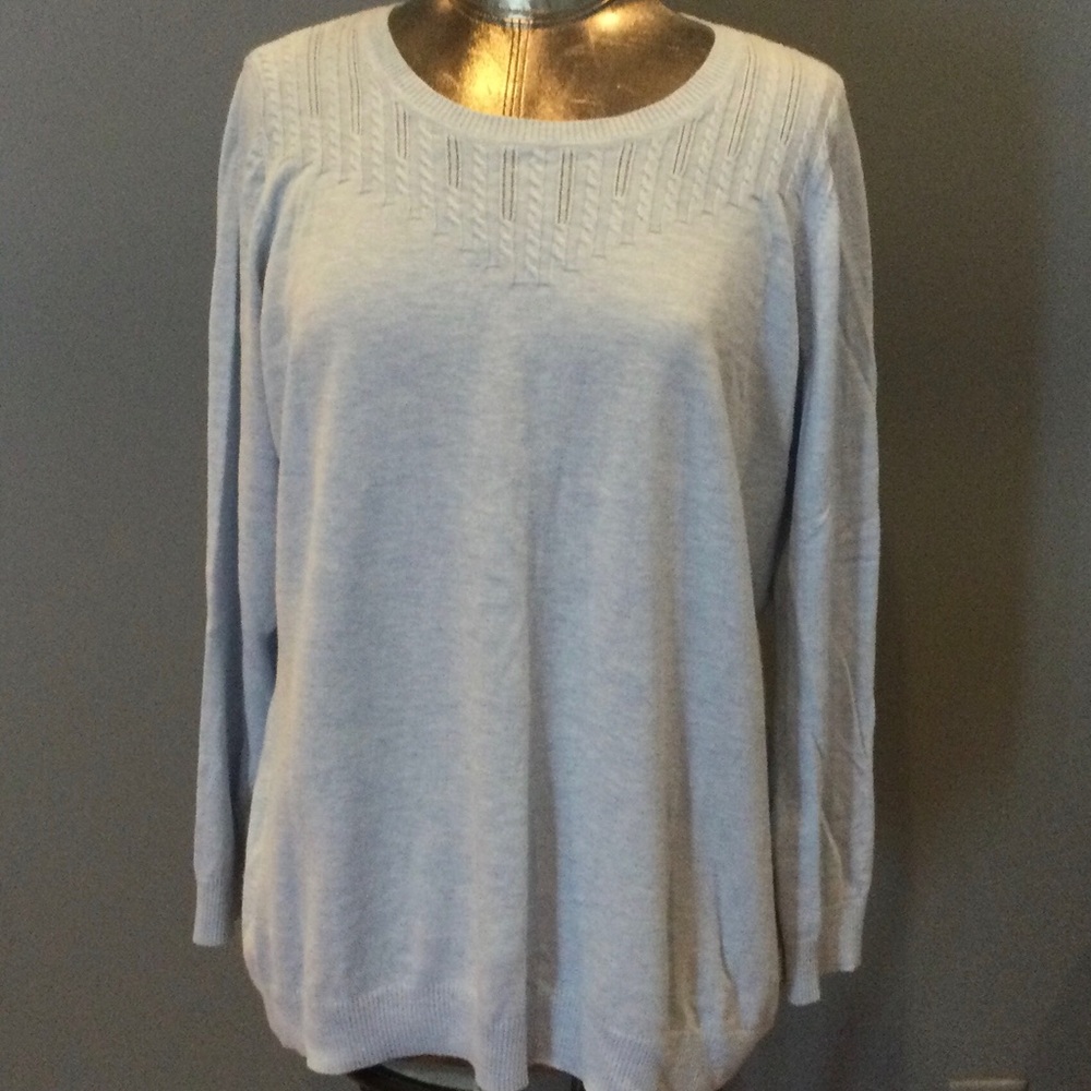 Talbots Blue Pullover Sweater